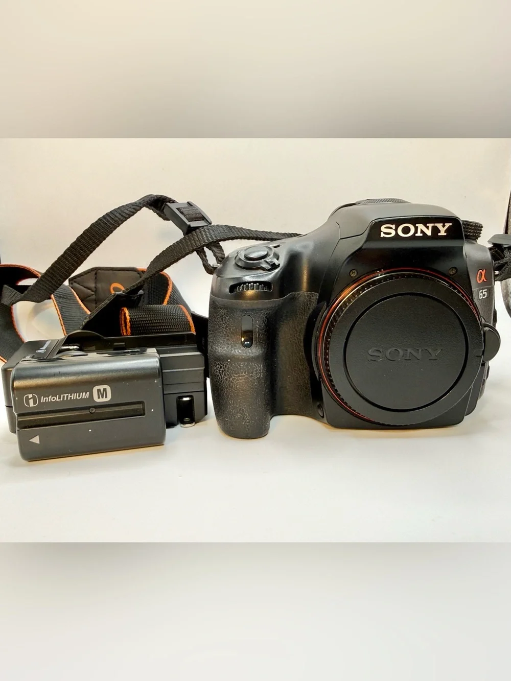 Sony SLT-A65V 24.3 MP Digital SLR with Translucent Mirror Technology - Body Only